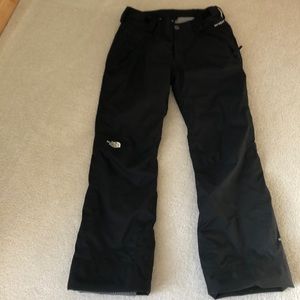 Girls North Face Hyvent Snow Pants.